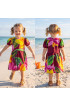 Hand Painted Rayon Kids Dress Hand Painted Rayon Kids Dress